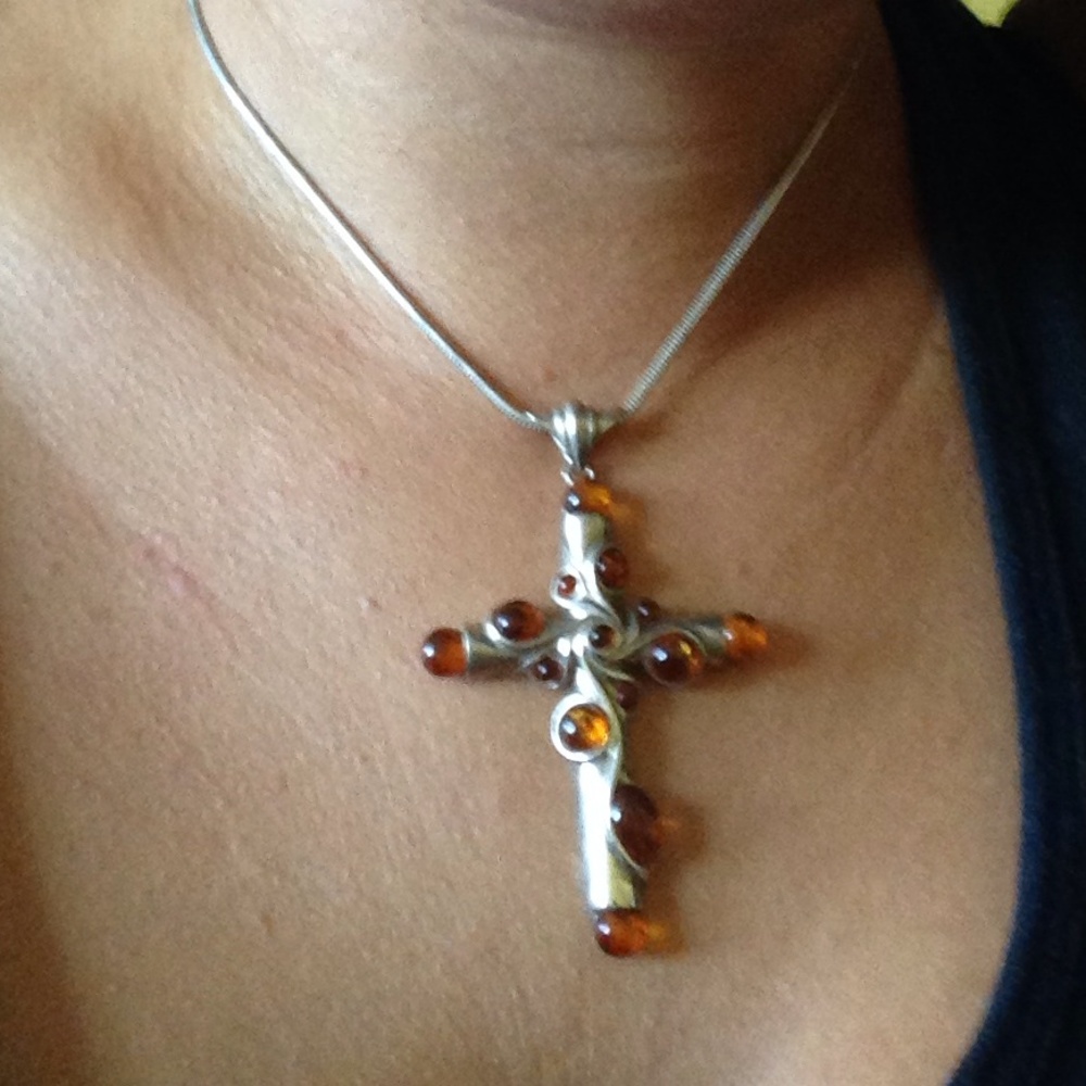 COPY - One of a kind cross pendant